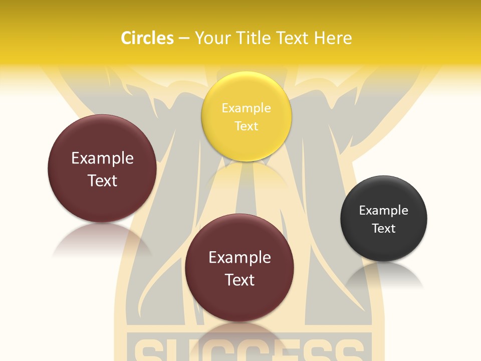 Successful Concept Successful Businessman PowerPoint Template