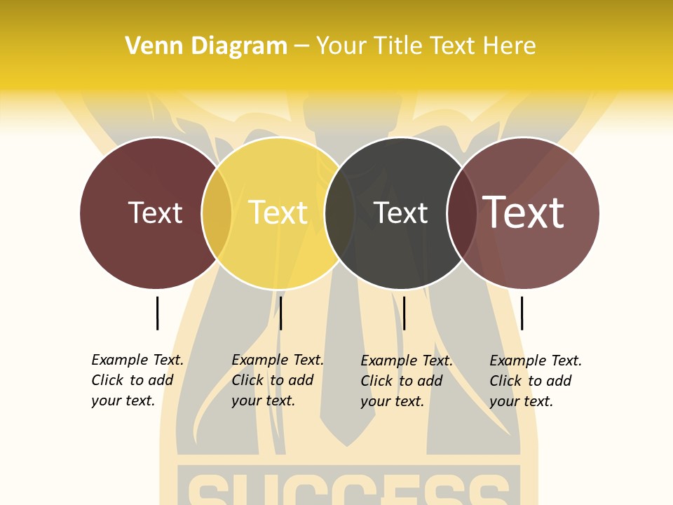 Successful Concept Successful Businessman PowerPoint Template