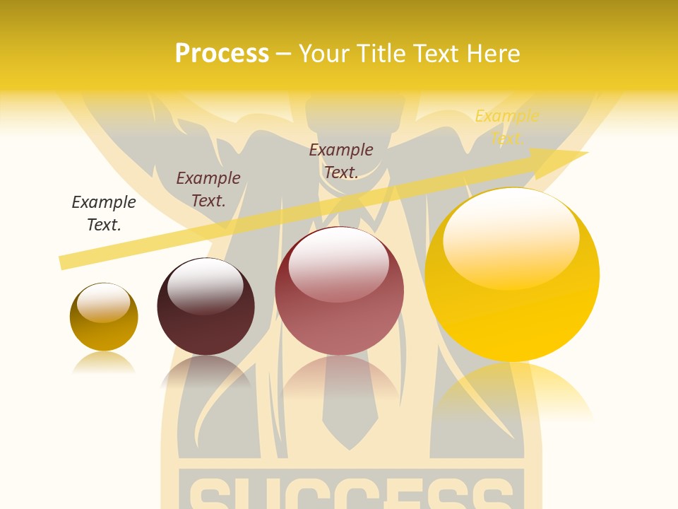 Successful Concept Successful Businessman PowerPoint Template