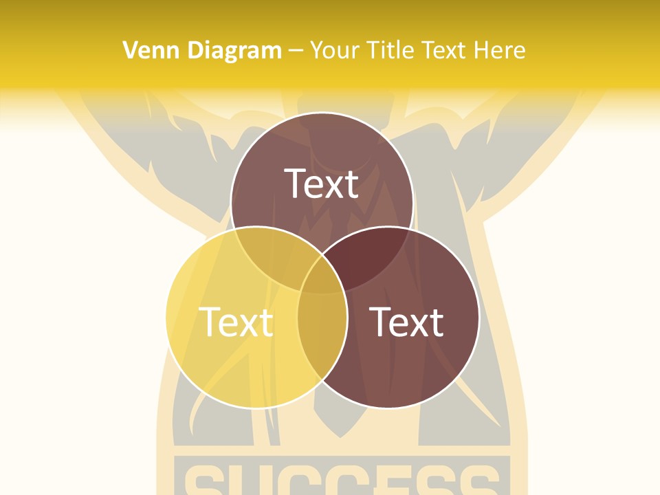 Successful Concept Successful Businessman PowerPoint Template