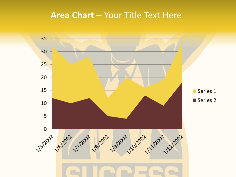 Successful Concept Successful Businessman PowerPoint Template