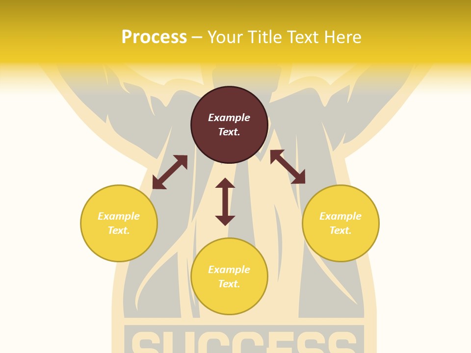 Successful Concept Successful Businessman PowerPoint Template