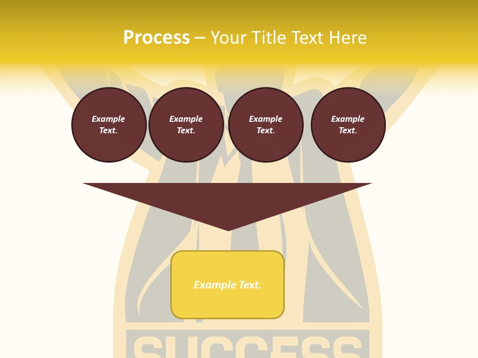 Successful Concept Successful Businessman PowerPoint Template