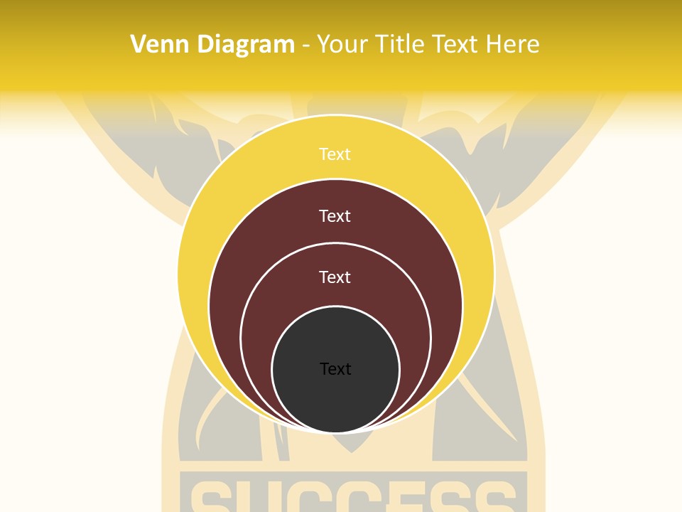 Successful Concept Successful Businessman PowerPoint Template
