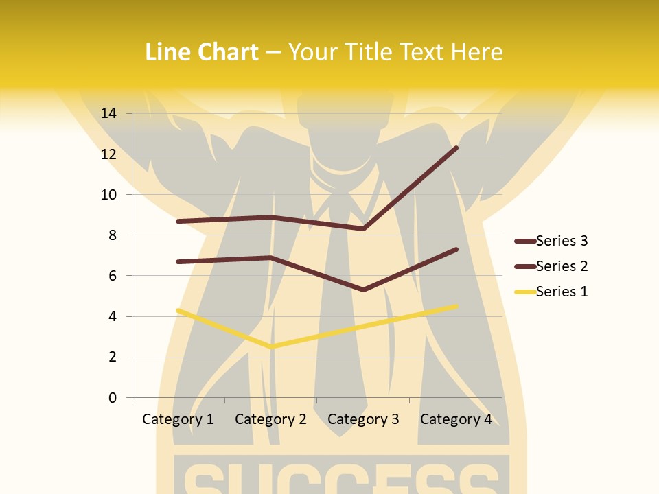 Successful Concept Successful Businessman PowerPoint Template