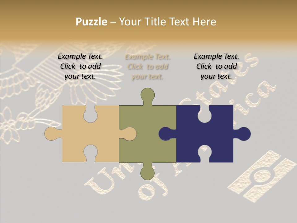 Personal Vacation America PowerPoint Template