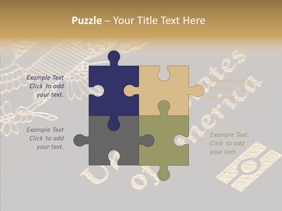 Personal Vacation America PowerPoint Template