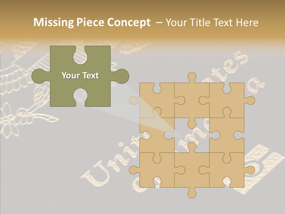 Personal Vacation America PowerPoint Template