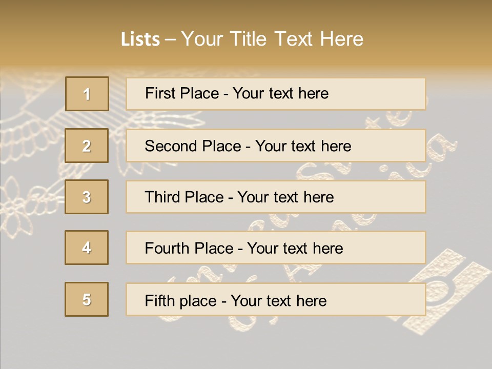 Personal Vacation America PowerPoint Template
