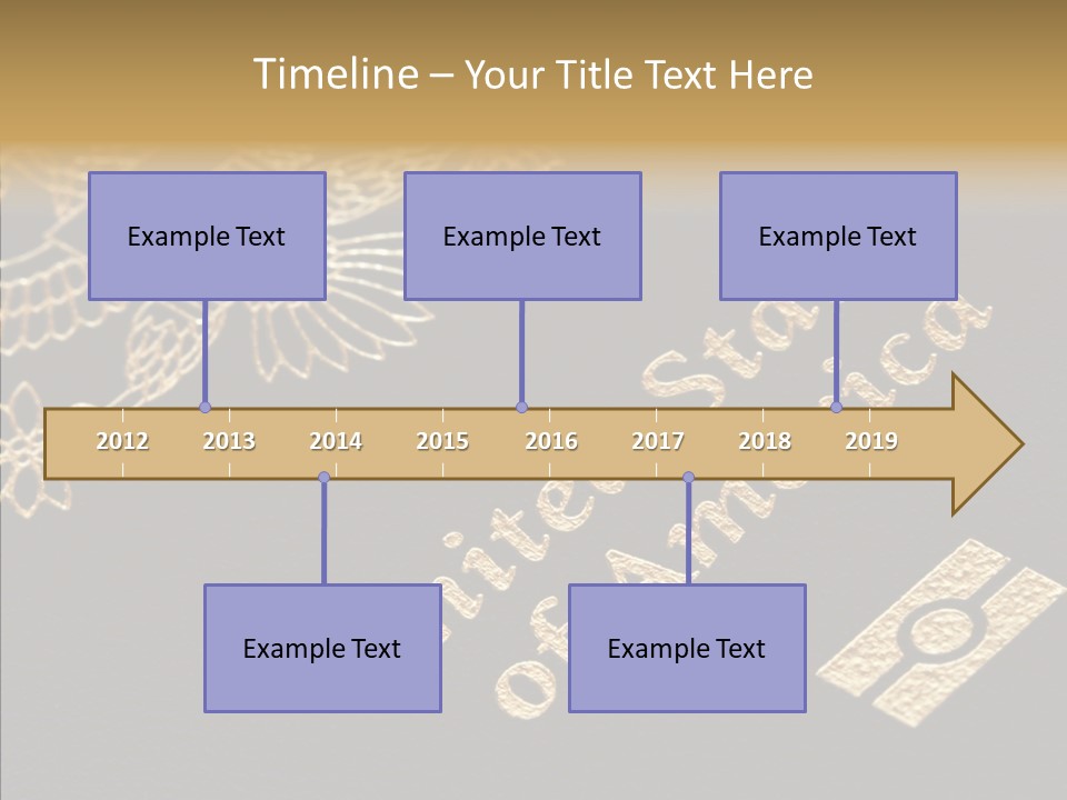 Personal Vacation America PowerPoint Template
