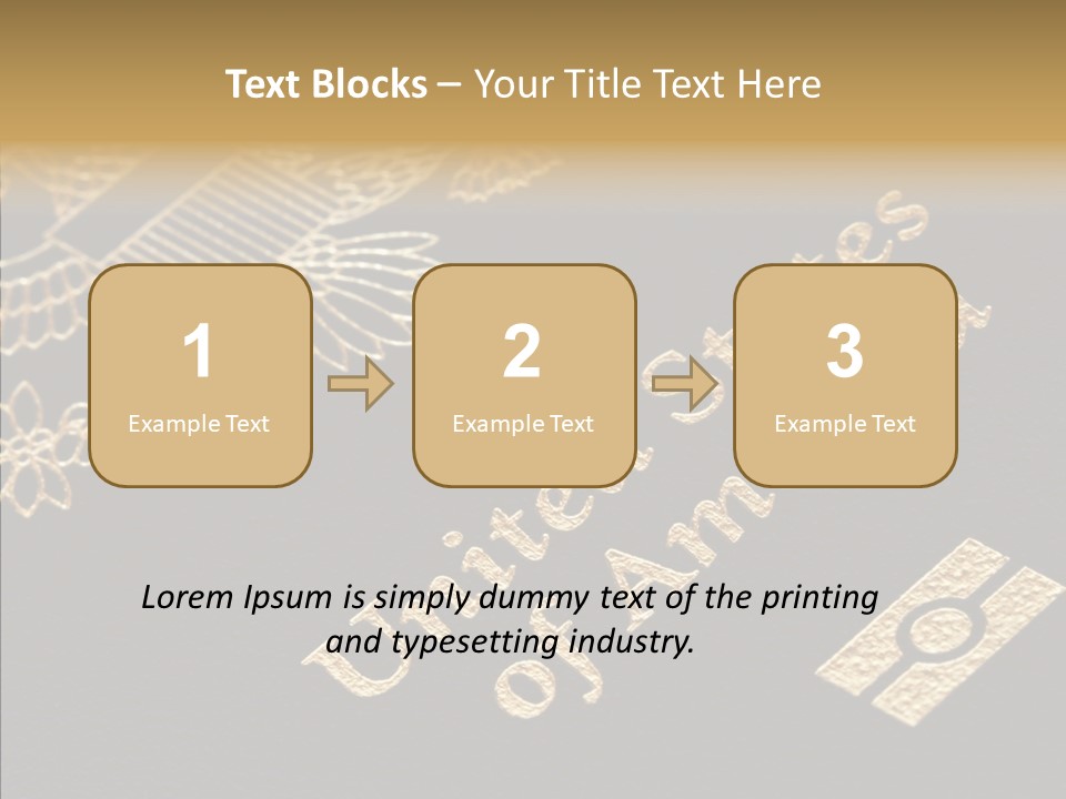 Personal Vacation America PowerPoint Template