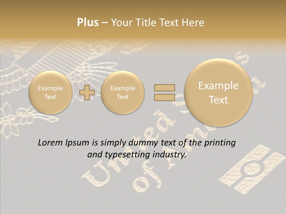 Personal Vacation America PowerPoint Template