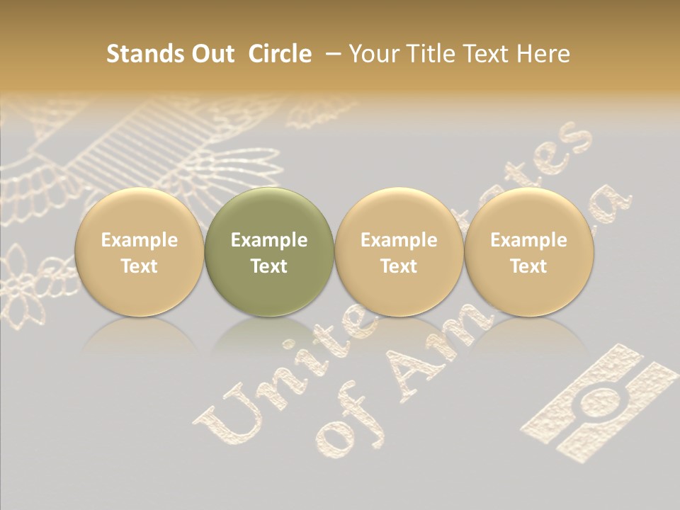 Personal Vacation America PowerPoint Template