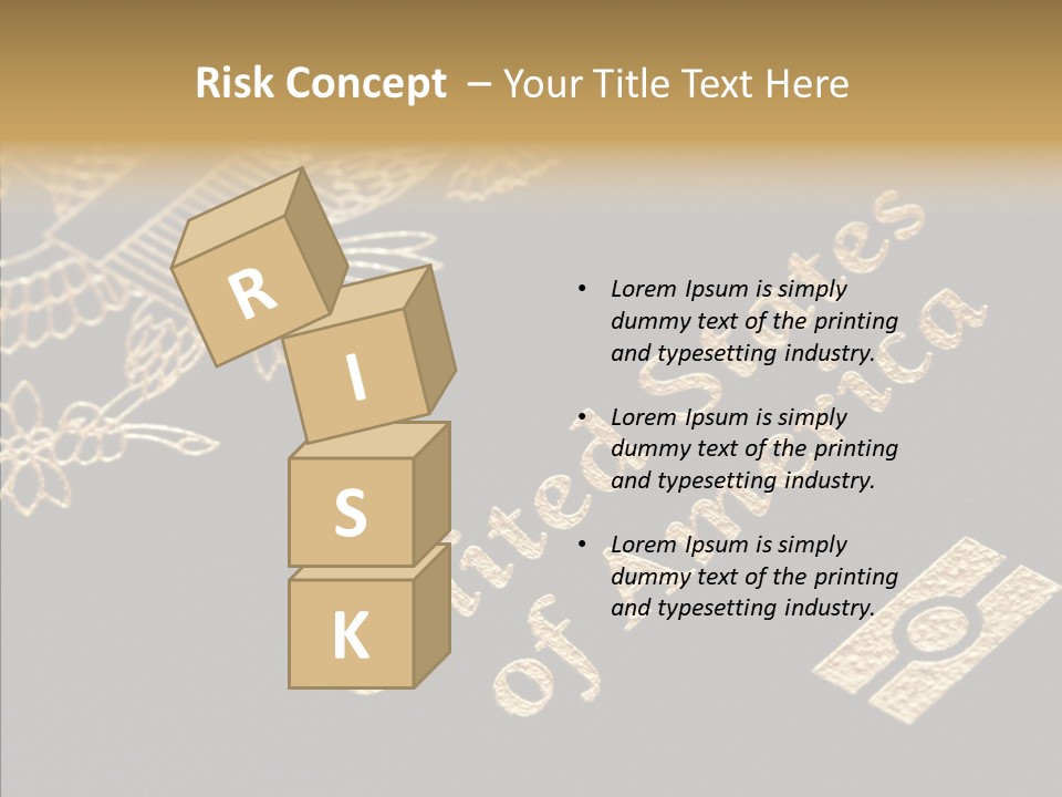 Personal Vacation America PowerPoint Template