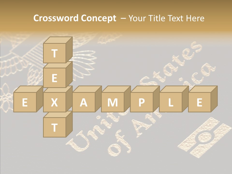 Personal Vacation America PowerPoint Template