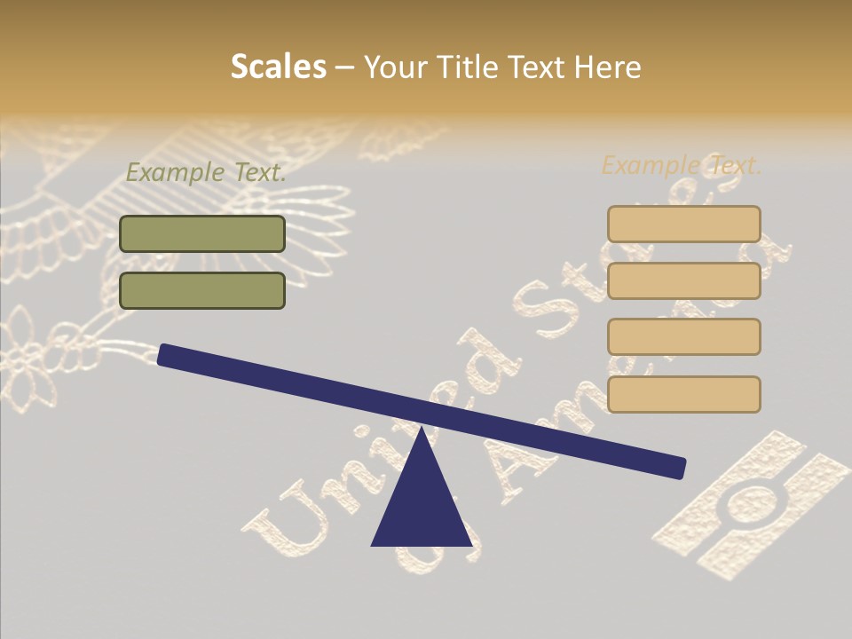 Personal Vacation America PowerPoint Template