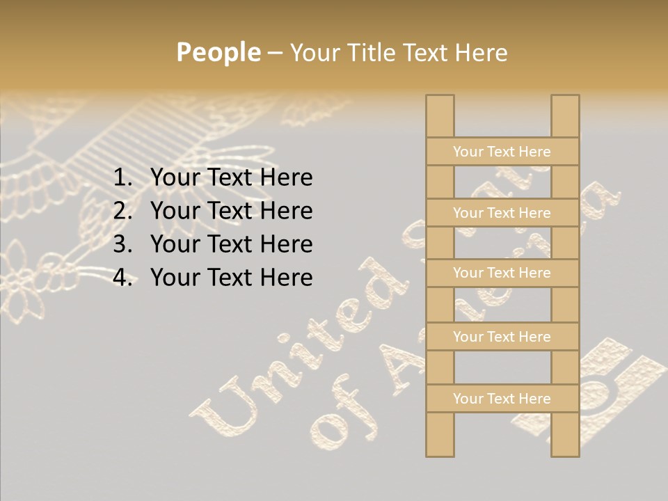 Personal Vacation America PowerPoint Template