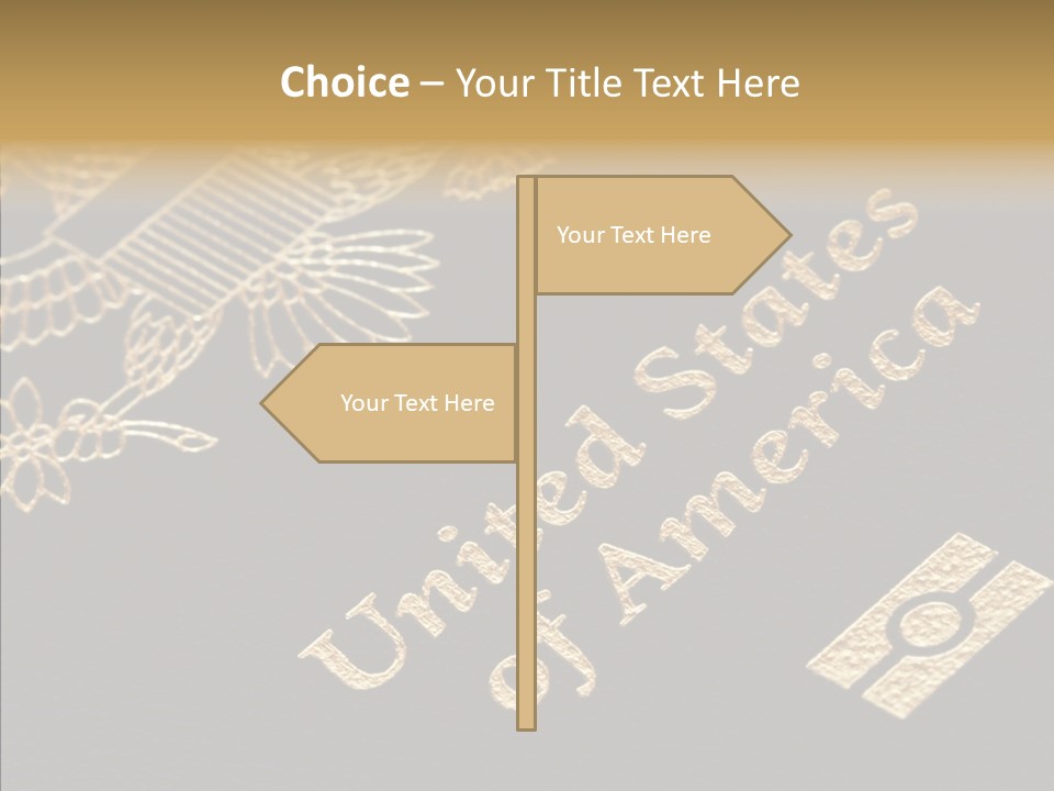 Personal Vacation America PowerPoint Template