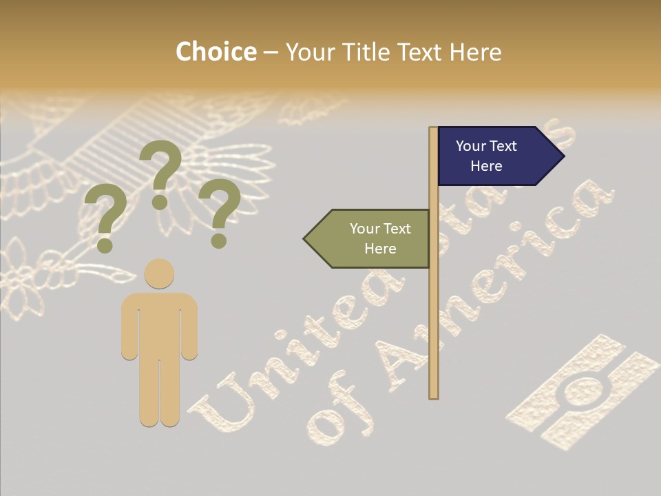 Personal Vacation America PowerPoint Template