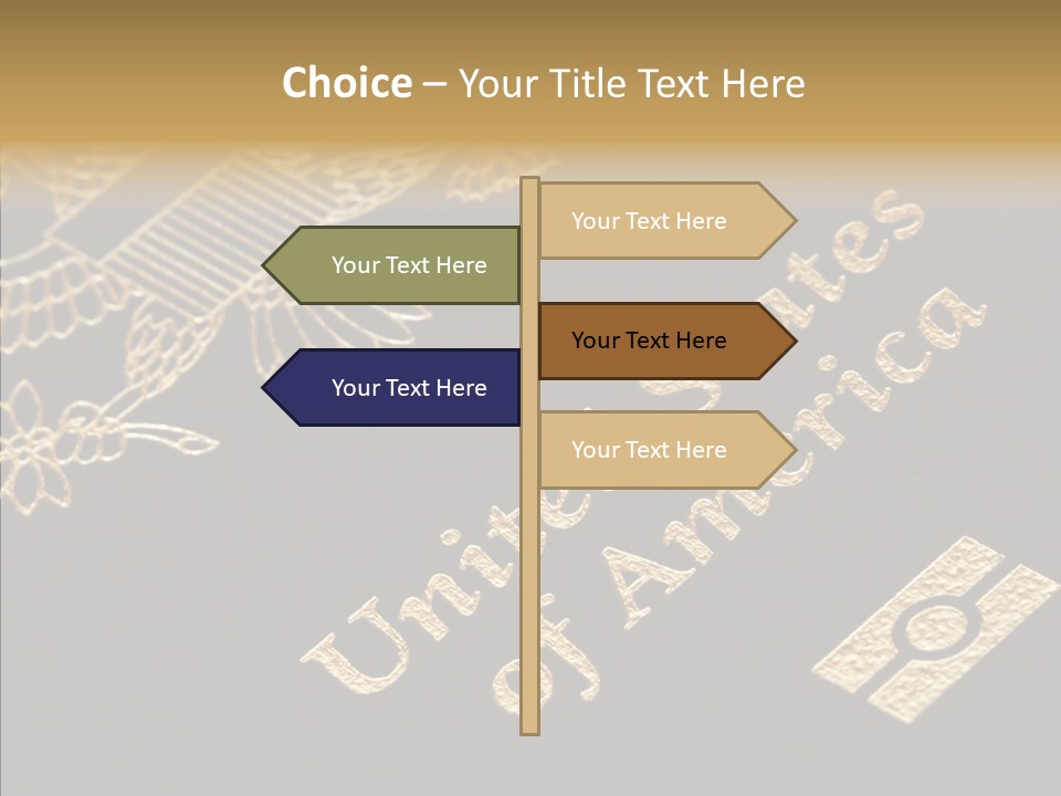 Personal Vacation America PowerPoint Template