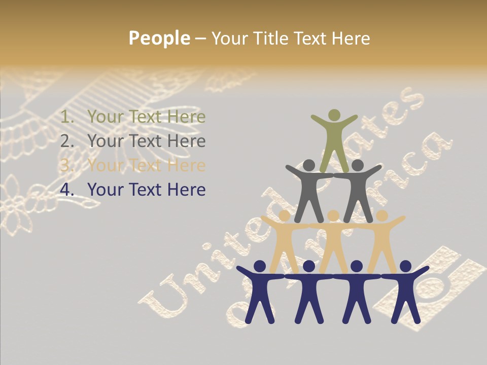 Personal Vacation America PowerPoint Template