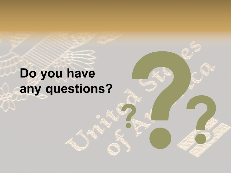 Personal Vacation America PowerPoint Template