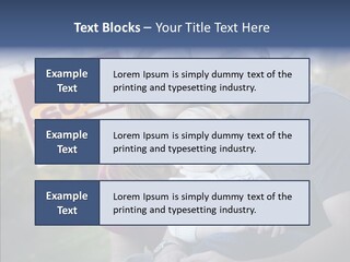 Business Advertising Buyer PowerPoint Template