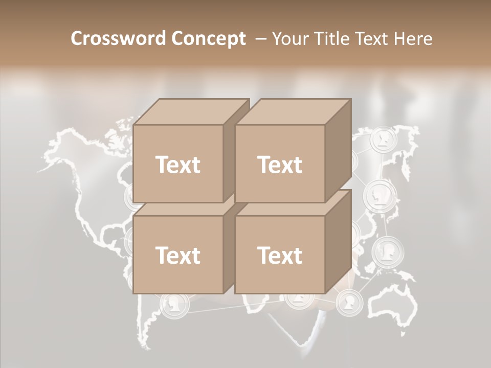 Connection Internet Communication PowerPoint Template