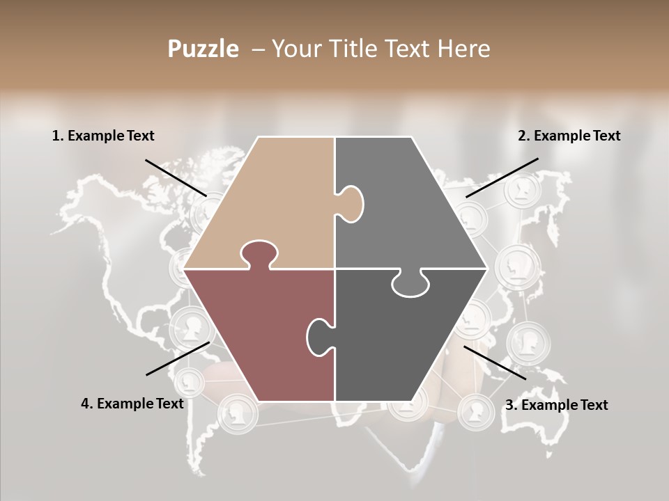 Connection Internet Communication PowerPoint Template