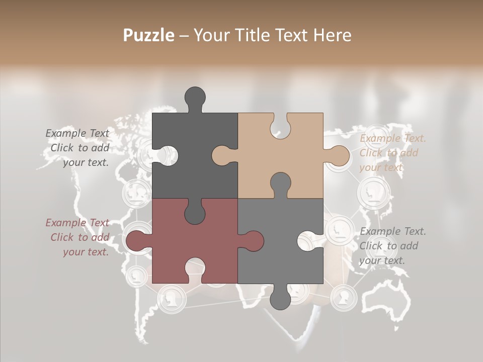 Connection Internet Communication PowerPoint Template