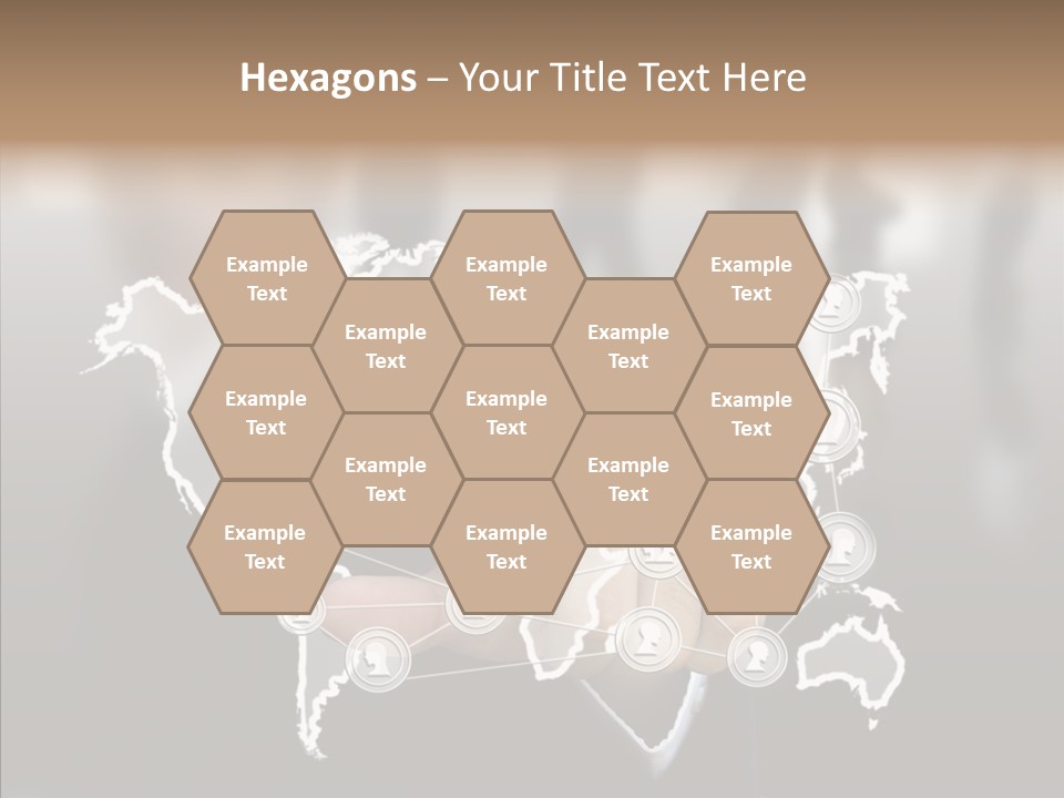 Connection Internet Communication PowerPoint Template