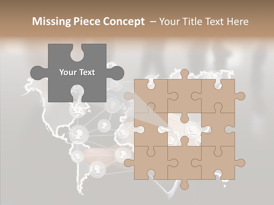 Connection Internet Communication PowerPoint Template