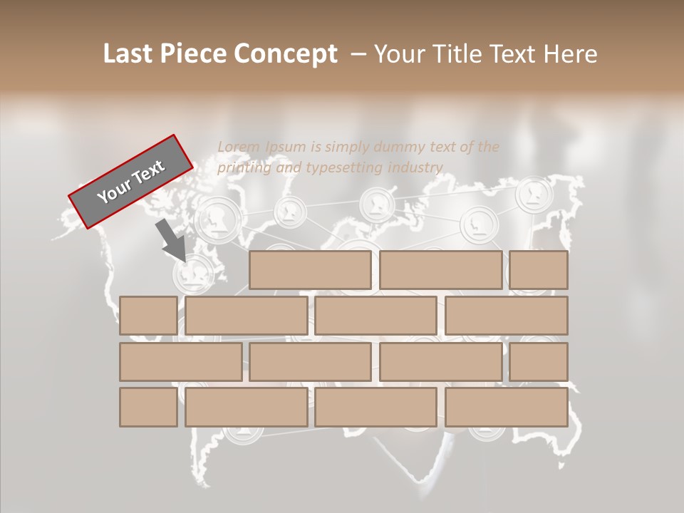Connection Internet Communication PowerPoint Template