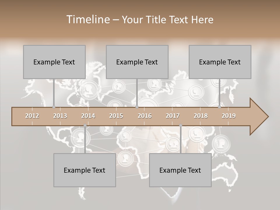 Connection Internet Communication PowerPoint Template