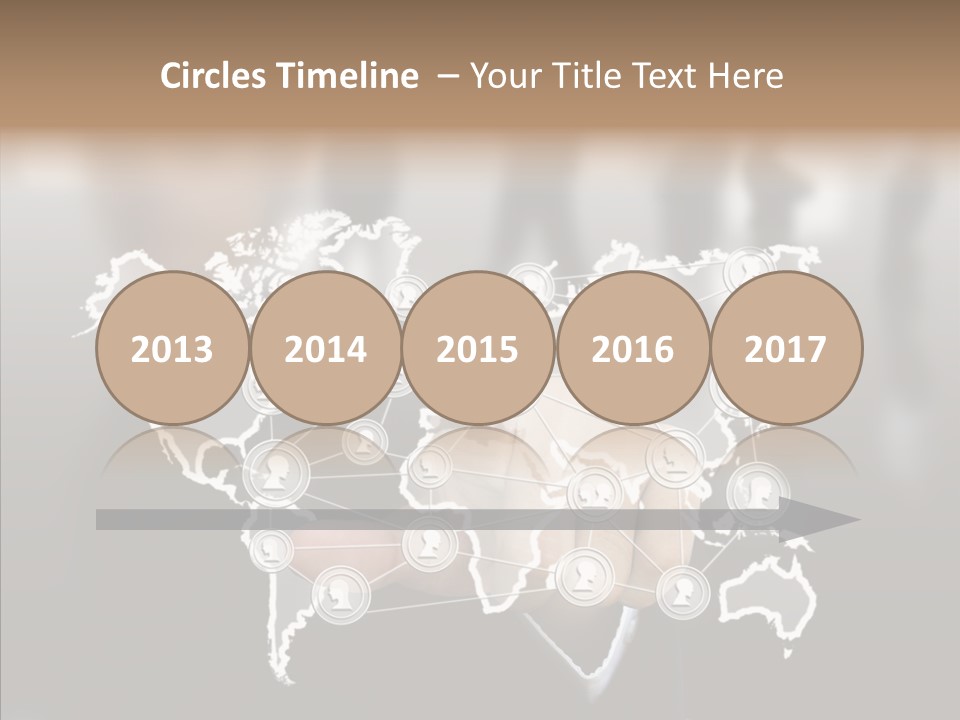 Connection Internet Communication PowerPoint Template