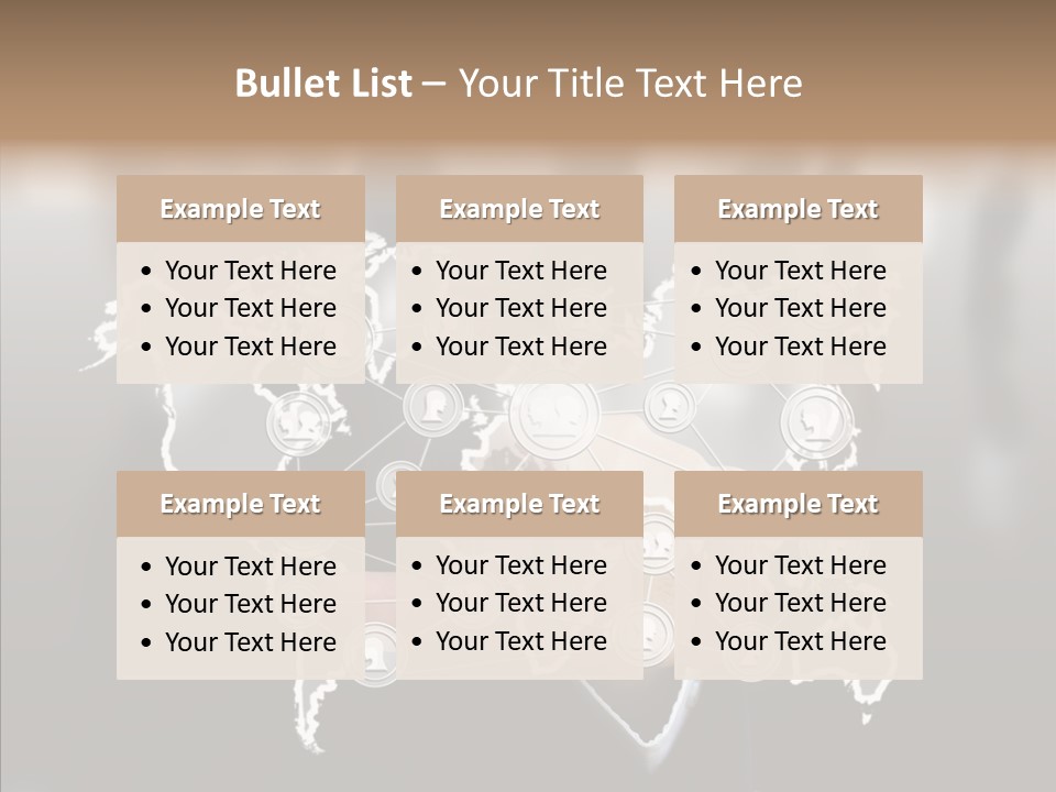 Connection Internet Communication PowerPoint Template