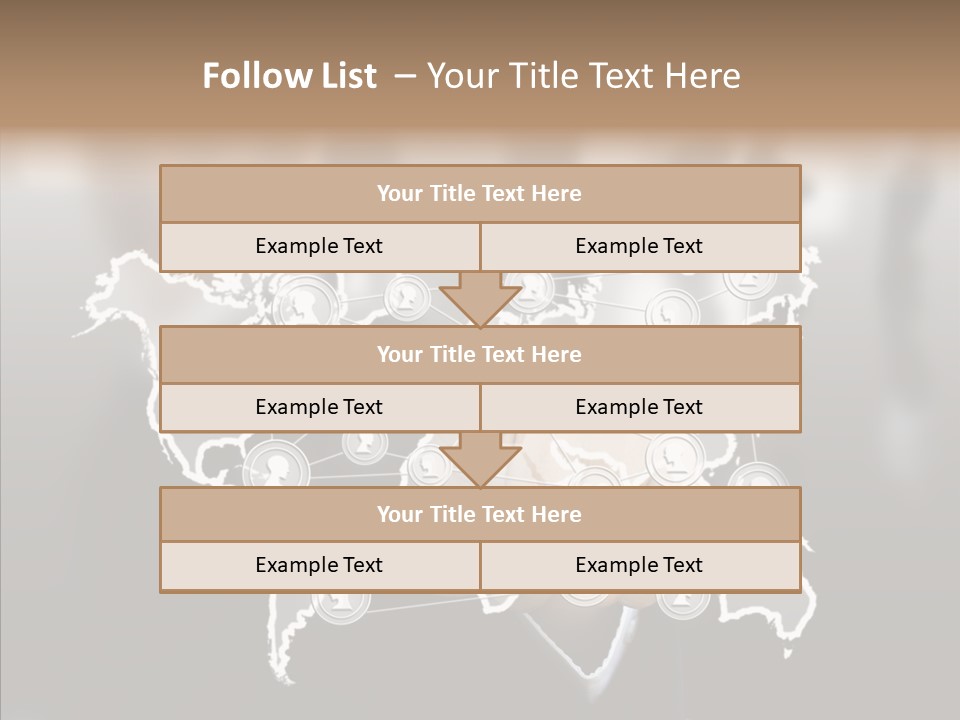 Connection Internet Communication PowerPoint Template