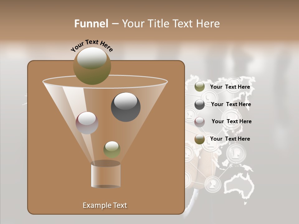 Connection Internet Communication PowerPoint Template