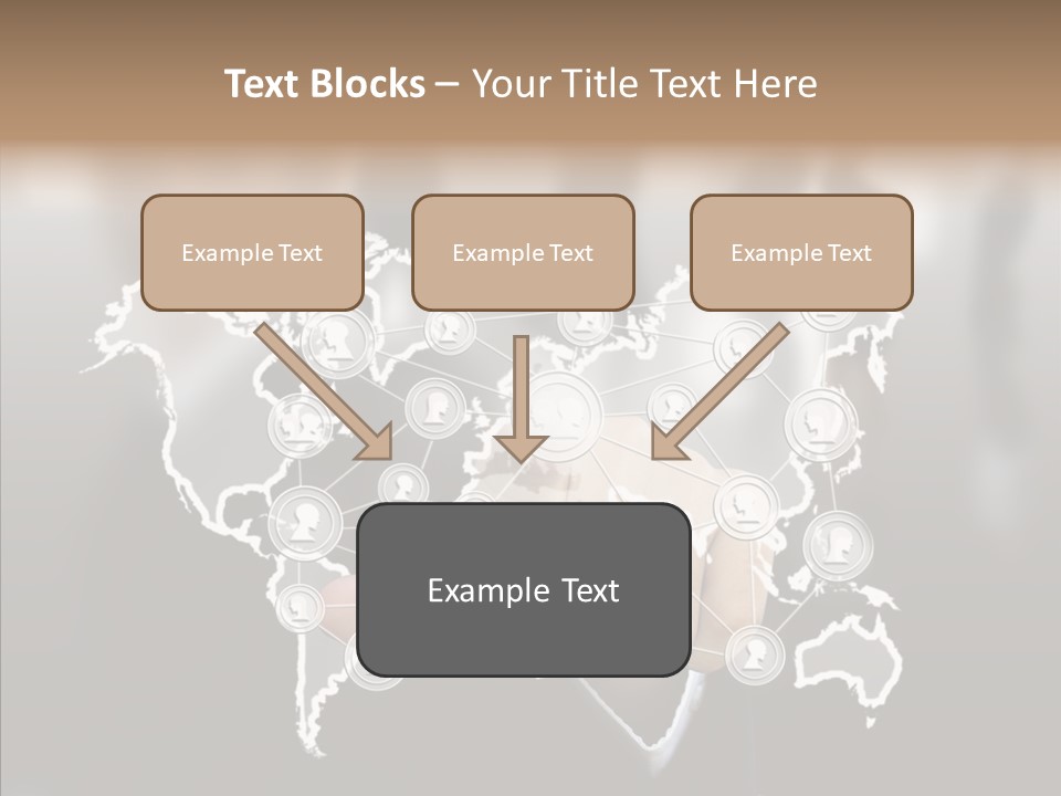 Connection Internet Communication PowerPoint Template