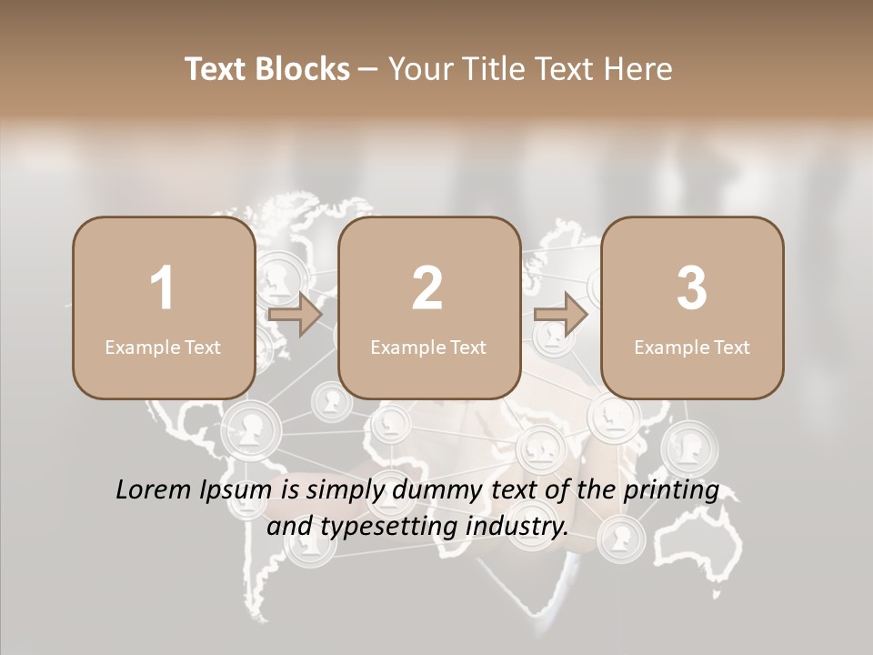 Connection Internet Communication PowerPoint Template