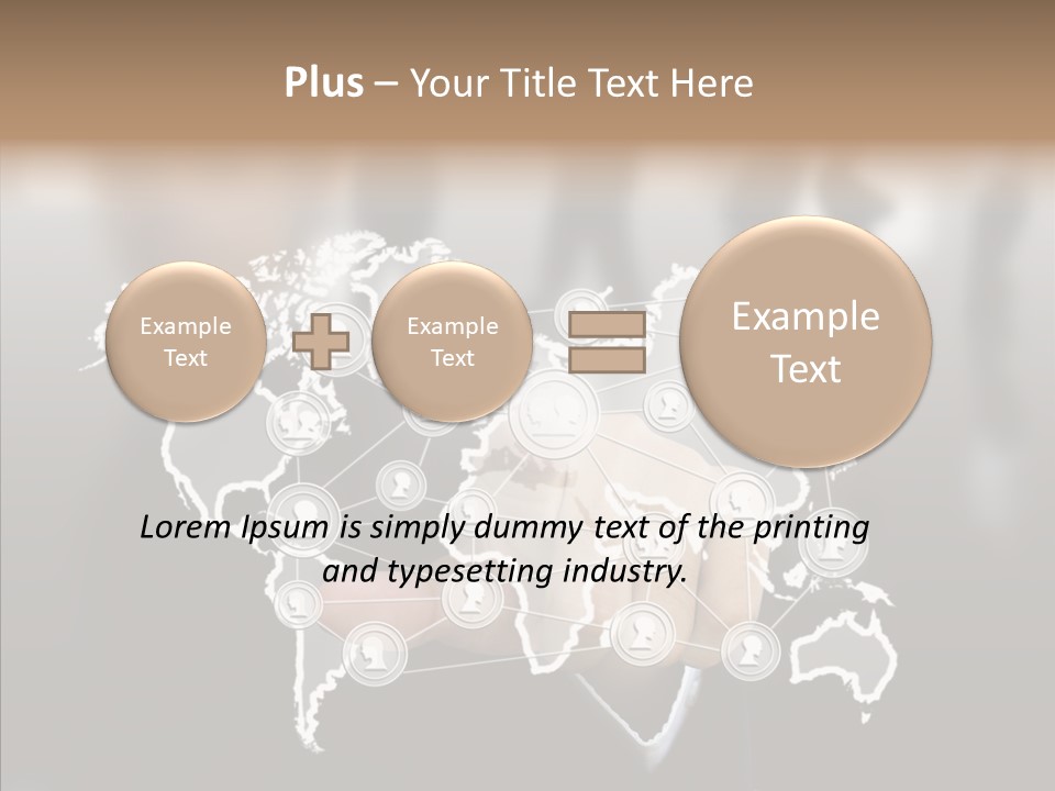 Connection Internet Communication PowerPoint Template