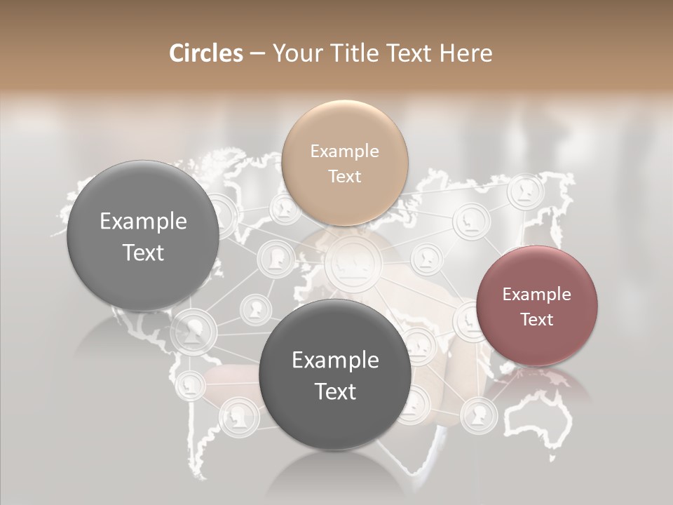 Connection Internet Communication PowerPoint Template
