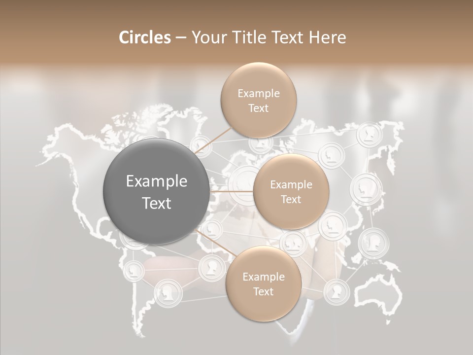 Connection Internet Communication PowerPoint Template