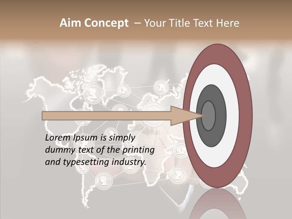 Connection Internet Communication PowerPoint Template