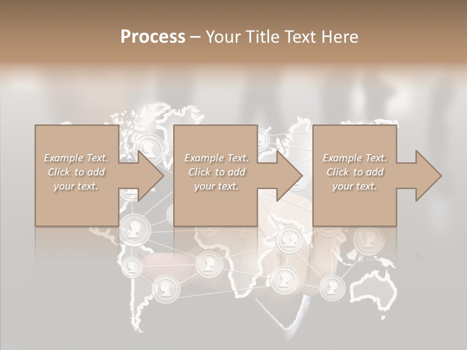 Connection Internet Communication PowerPoint Template