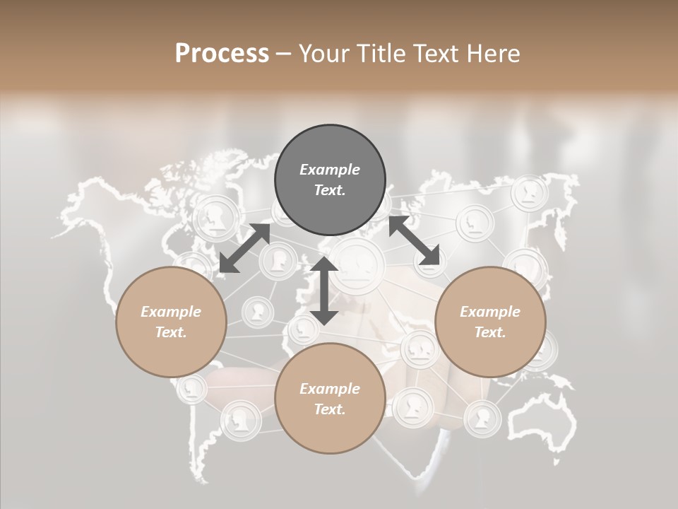 Connection Internet Communication PowerPoint Template
