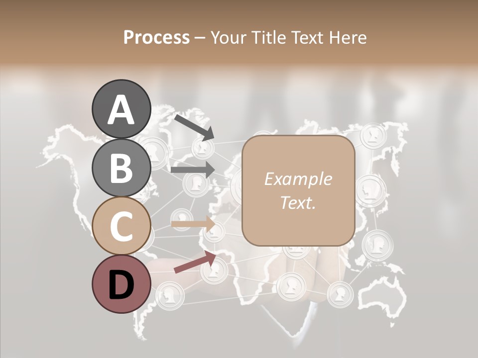 Connection Internet Communication PowerPoint Template