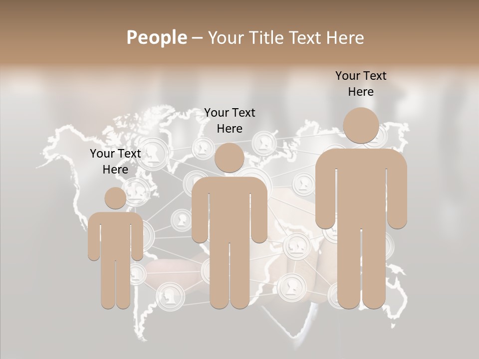 Connection Internet Communication PowerPoint Template