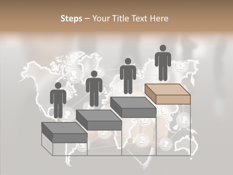 Connection Internet Communication PowerPoint Template