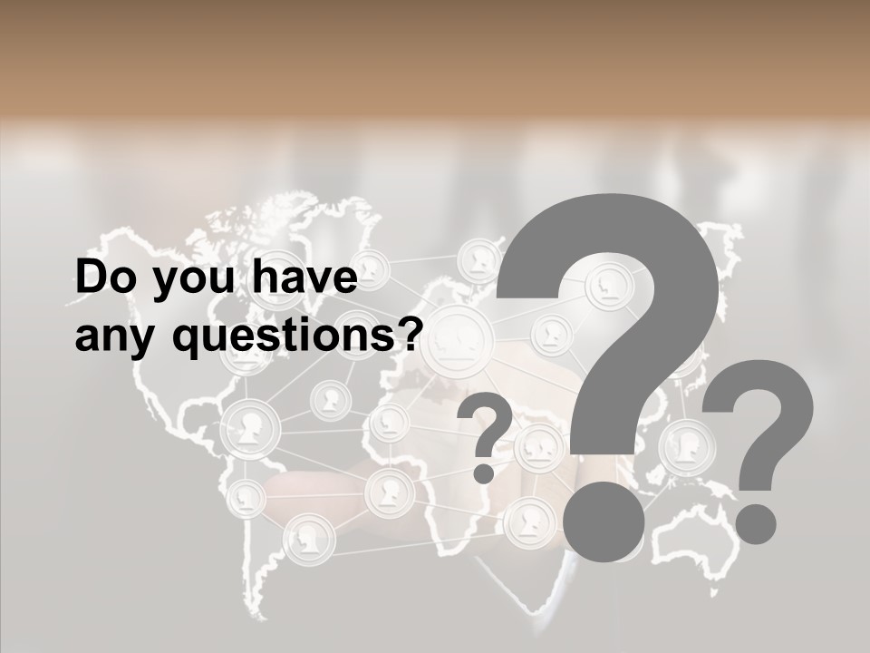 Connection Internet Communication PowerPoint Template